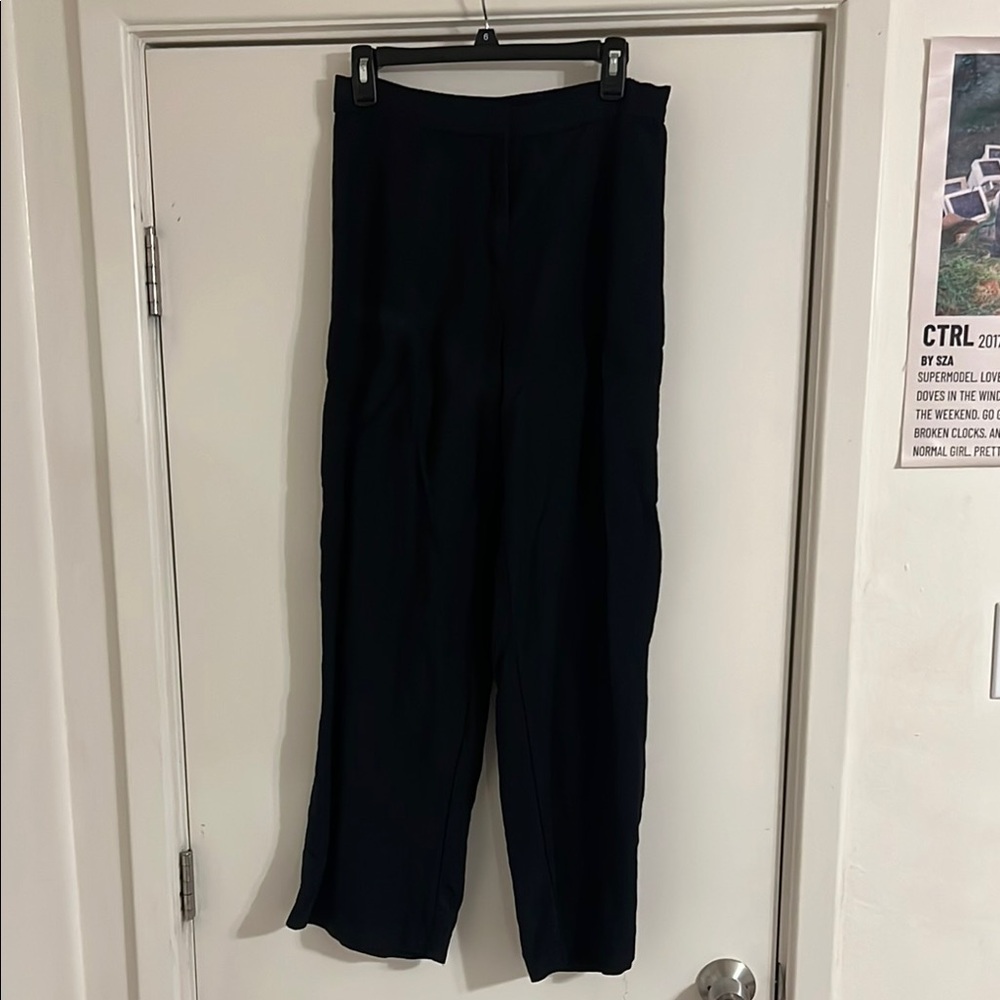 H&M Black Straight Leg Pants